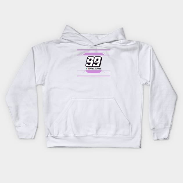 Daniel Suarez #99 2023 NASCAR Design Kids Hoodie by AR Designs 